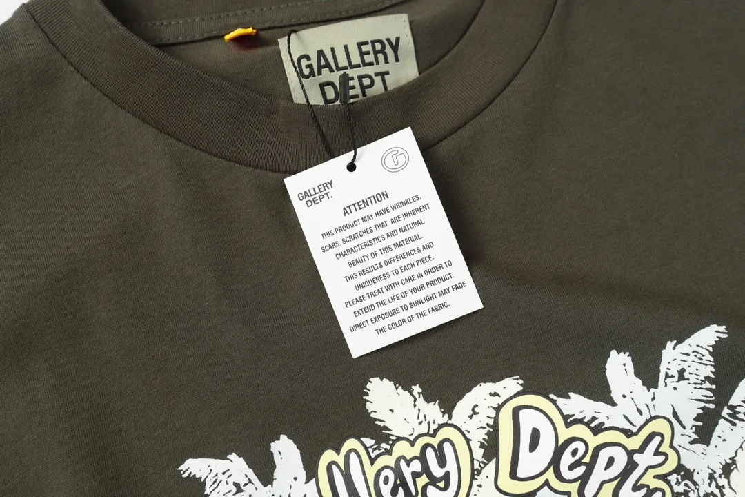 GALLERY.DEPT new summer short-sleeved model number: D3215p110 color: black code number: S M L XL